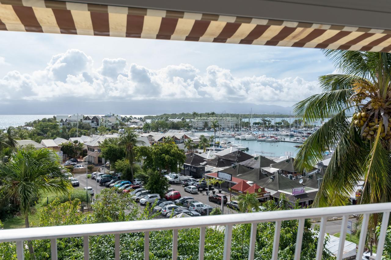 Superbe Studio En Duplex, Vue Sur Mer Et Piscine Le Gosier  Esterno foto