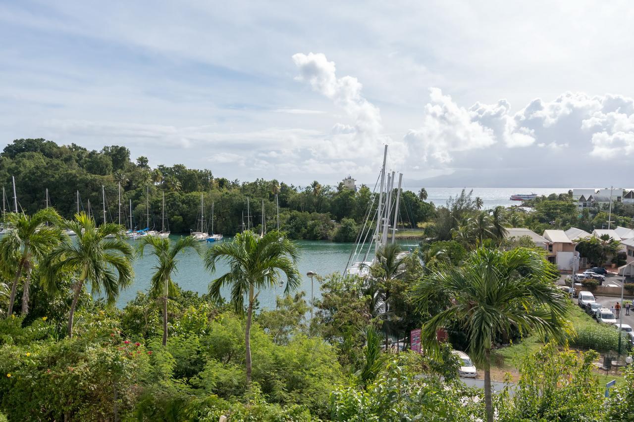 Superbe Studio En Duplex, Vue Sur Mer Et Piscine Le Gosier  Esterno foto