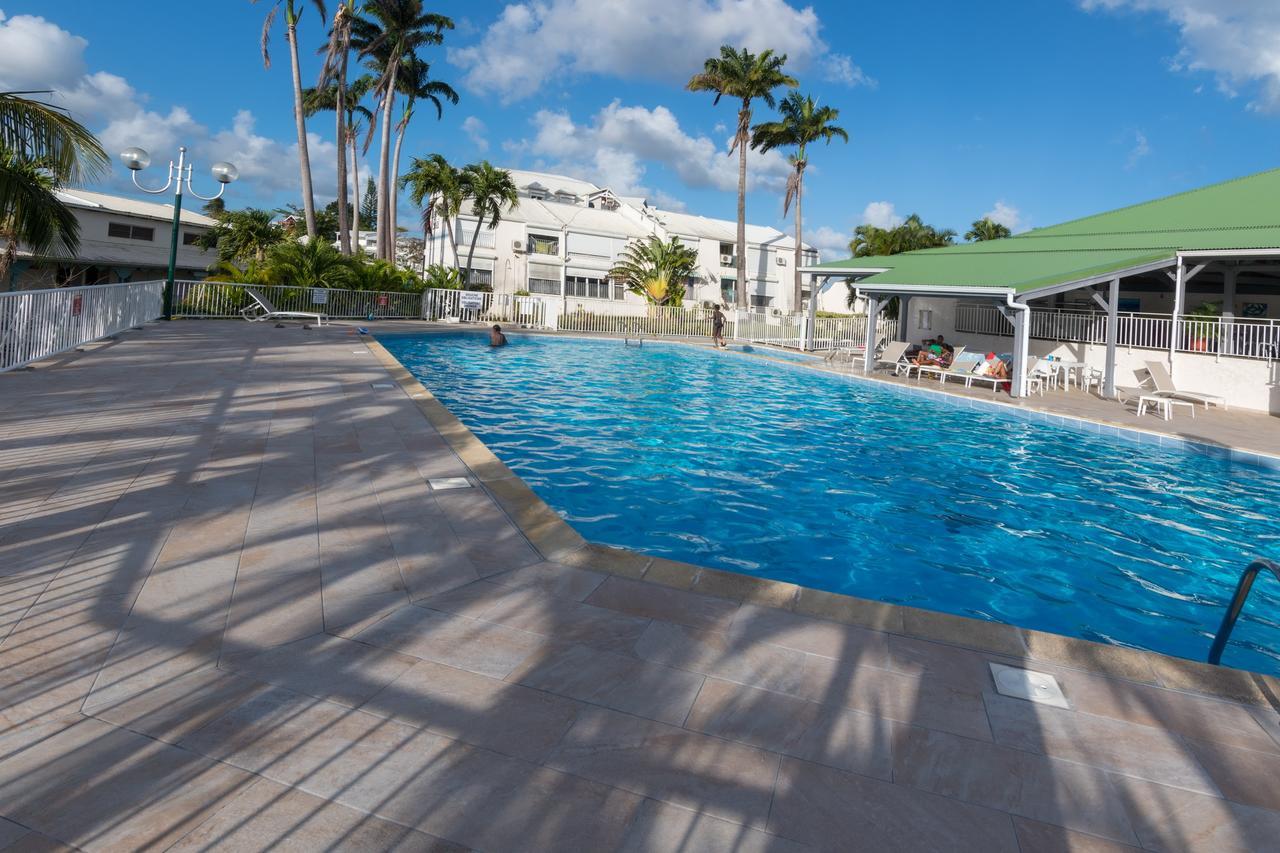 Superbe Studio En Duplex, Vue Sur Mer Et Piscine Le Gosier  Esterno foto