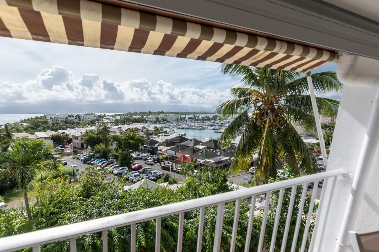 Superbe Studio En Duplex, Vue Sur Mer Et Piscine Le Gosier  Esterno foto